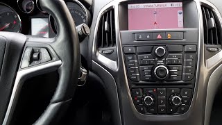 How To Remove Radio Opel Astra J 20092018 Part 2 [upl. by Arremat]