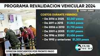 Programan revalidación vehicular 2024 [upl. by Azerila]