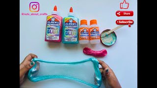 How To Make Perfect Slime  Elmers Metallic Slime Kit  Working Recipe  DIY Slime  Kid Friendly [upl. by Anirtal]