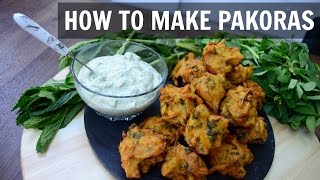 How to make Pakora  Onion Bhaji  Indian Cooking Recipes  Ramadan Recipes  Cook with Anisa [upl. by Leizar]