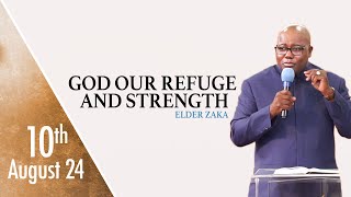 August 3rd 2024  Elder Zaka  God Our Refuge and Strength  Greenwich SDA LIVESTREAM [upl. by Yarised]