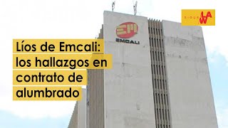 Emcali los hallazgos de la Contraloría en contrato de alumbrado público [upl. by Maxine556]