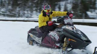 SkidooMotorschlittenSnowmobile fahren Österreich  Tschechien Firmenevent AlphaCrew [upl. by Ylrrad]