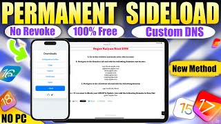 Sideload IPA Without Revokes  Build Your AntiRevoke DNS [upl. by Clarice324]
