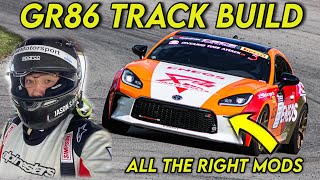 GR86 Time Attack Build  Track Review [upl. by Zoila]