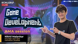 Game Development Live AMA Session with Nikhil Malankar  CEO and Founder GameEon Studios [upl. by Stulin239]