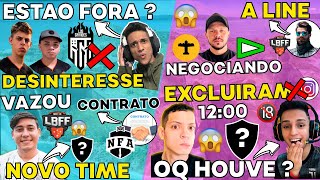 NOBRU e CEROL EXCLUIRAM  GHOST e GIZAO FORA  VAZ0U TIME LEVELUP  CONTRATO da NFA  O TIME do ALOK [upl. by Lander]