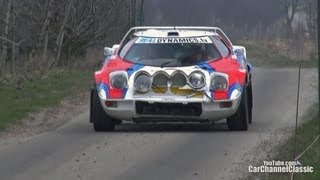 Lancia Stratos HF during the Rally de Haspengouw 2013 [upl. by Muhcan]