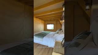 Glamping Luxury Safari Tent Loft For Family Outdoor Accommodation [upl. by Ahtinak787]