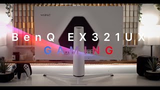 BenQ EX321UX 32quot 4K 144hz Gaming Monitor [upl. by Narra324]