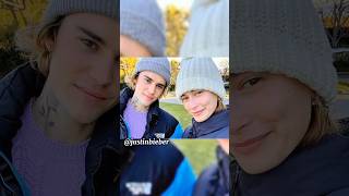 Justin Bieber and his wife Hailey Bieber 🥹💖 justinbeiber youtubeshorts love [upl. by Nnaer54]