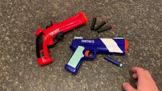 Fortnite Nerf Blasters Dual Pack FlintKnock amp LP [upl. by Swor589]