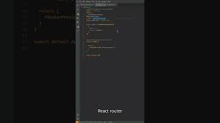 React Routing in 50 Seconds ⚛️😮 javascriptprojects coding reactfrontend programming [upl. by Zarger]