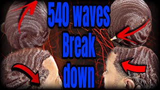 360 WAVES Hair Tutorials HOW TO BRUSH 540WAVES  Best 540 Waves Breakdown2023 [upl. by Yanej]