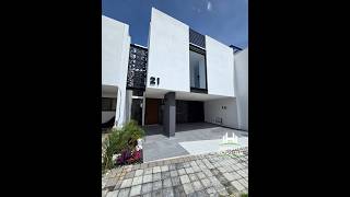 LOMAS DE ANGELOPOLIS PUEBLA CASA NUEVA EN VENTA CON 3 RECAMARAS JARDIN FAMILY ROOM Y ROOF GARDEN [upl. by Ttej816]