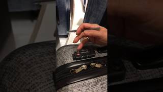 How to reset luggage lock video [upl. by Eessac]