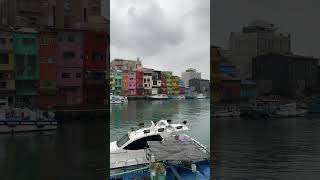 Zhengbin Fishing Ports Vibrant Houses  Keelung Taiwan [upl. by Hum975]