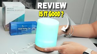 Asakuki 300ml essential oil diffuser review [upl. by Oliviero]