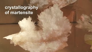 Crystallography of martensite 2016  lecture 9 [upl. by Einreb]