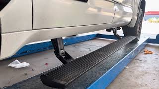 Toyota Tundra Platinum Running Boards AMP Research Power Steps [upl. by Gierk]