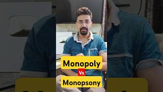 Monopoly vs Monopsony shortsviral economics economy [upl. by Selry]