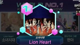 150910 SNSDLion Heart No1 10th Win  MCD [upl. by Kokaras]