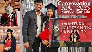 KPU Convocation  2023  Surrey  Canada kpu KwantlenpolytechnicUniversity canadalife [upl. by Franciska]