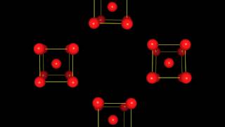 Iron crystal lattice for pyramidal hologram [upl. by Aihsercal]