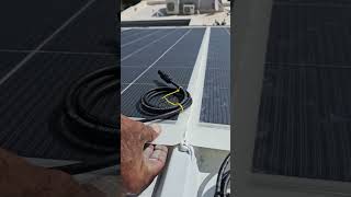 Installing Apollo Power’s flexible solar panel lightweight adaptable and efficient [upl. by Annairam]