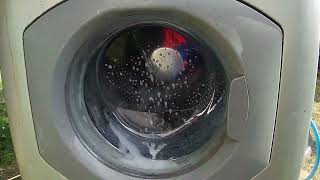 Hotpoint WT741G Colourfastcotton 60 Hitting glass interm spin AGAIN [upl. by Eltsirk]