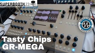 Superbooth 2023 Tasty Chips  GR Mega  New Granular Synth with Dual Filters [upl. by Arec]