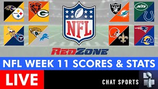 NFL Week 11 RedZone Live Streaming Scoreboard Highlights Scores Stats News amp Analysis [upl. by Lejna]