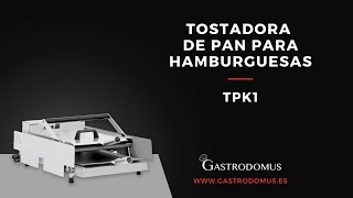 Tostadora de pan para hamburguesas mod TPK1 [upl. by Ro]