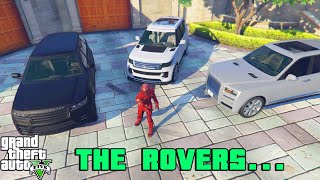 GTA 5  In game types of Range Rovers gallivanter baller gameplay [upl. by Nonnahsal]