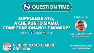 Supplenze ATA a che punto siamo Come funzionano le nomine [upl. by Luane]