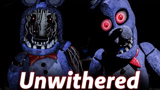 Unwithered Animatronics Are TERRIFIYING [upl. by Auqenaj]