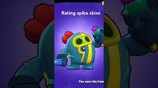 Rating spike skins brawlstars [upl. by Eiffub]