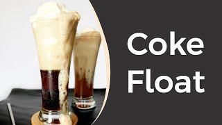 Coke Float Recipe  Grey Mocktail  9 Colours of Navratri  Day 3 Grey [upl. by Sivar]