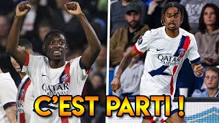 Un 1er match réussi pour le PSG  Havre 14 PSG [upl. by Kra580]