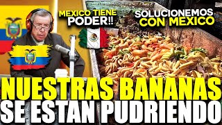 PERIODISTAS ECUATORIANOS quot NUESTRAS BANANAS SE PUDREN POR QUE MÉXICO NO NOS DEJA EXPORTARquot [upl. by Swan516]