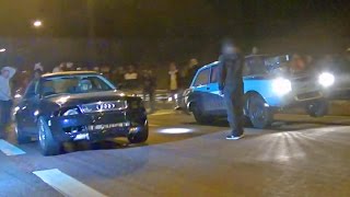 Turbo Audis vs The World  Small Tire STREET RACING [upl. by Srini228]