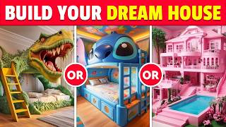 Would You Rather Build Your Dream House 🏠🌈💞 [upl. by Ojyllek83]