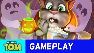 Halloween Magic in My Talking Tom New Update [upl. by Saffren]