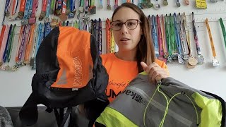 Running backpacks for run commuters Karrimor X Lite and OMM Ultra 12 review [upl. by Saibot192]