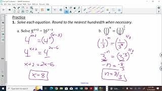 PreCalc 34 Notes [upl. by Stuppy]