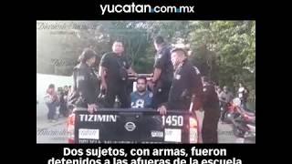 Detenidos con armas en jornada electoral en Tizimín [upl. by Haskell369]