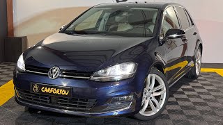 VOLKSWAGEN GOLF 7 14 TSI CARAT 125ch CAMERA DE RECUL  GPS DISCOVER PRO  SIEGES CHAUFFANTS [upl. by Nivad]