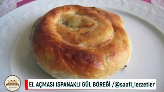 En Çok Sipariş Aldığım Lezzet  SAAFİ LEZZETLER EL AÇMASI ISPANAKLI BÖREK TARİFİ [upl. by Nereil]