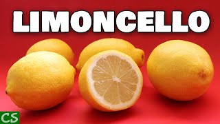 Limoncello  Homemade Super Easy Recipe [upl. by Fifi774]