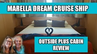 Marella Dream Cruise Ship  Outside plus cabin 5131 tour and review [upl. by Sukramal418]